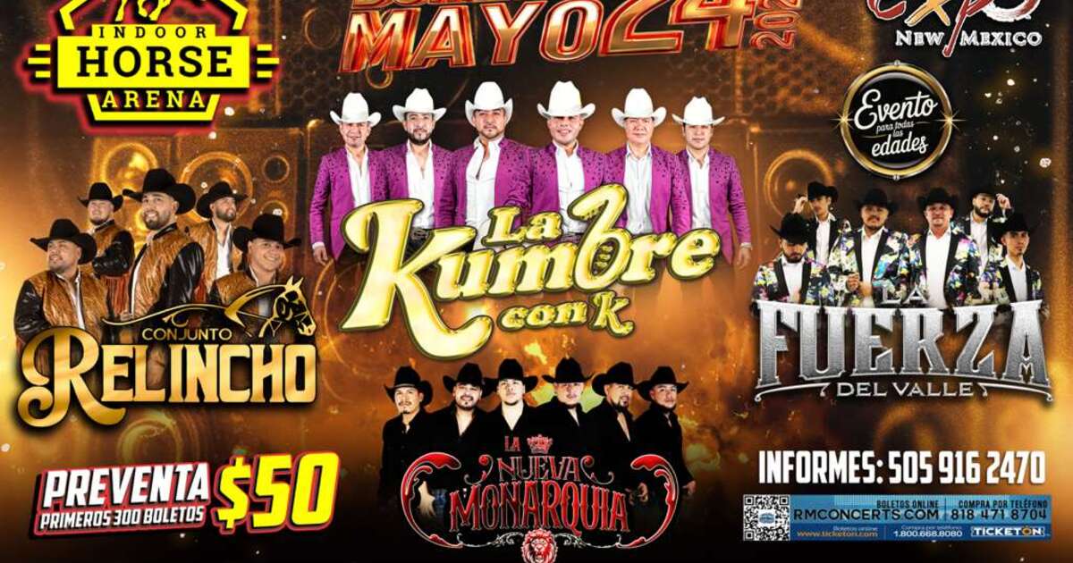 La Kumbre con K-Conjunto Relincho-La Fuerza del Valle-Indoor Horse Arena