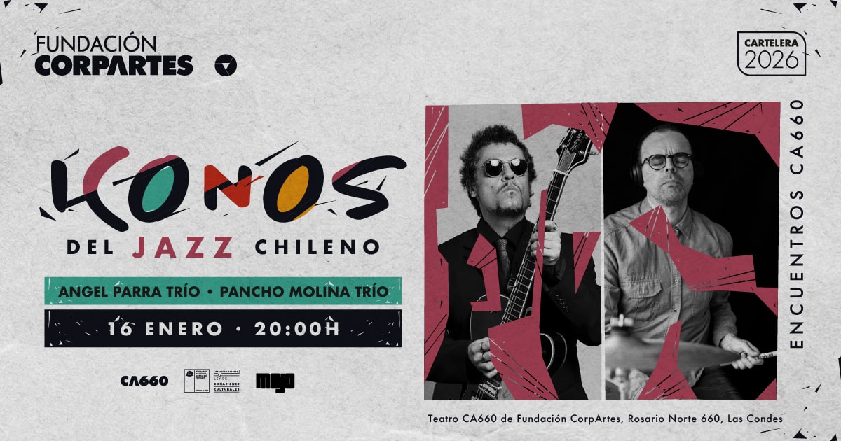  ÁNGEL PARRA TRÍO & PANCHO MOLINA TRÍO | Teatro CA660  Santiago