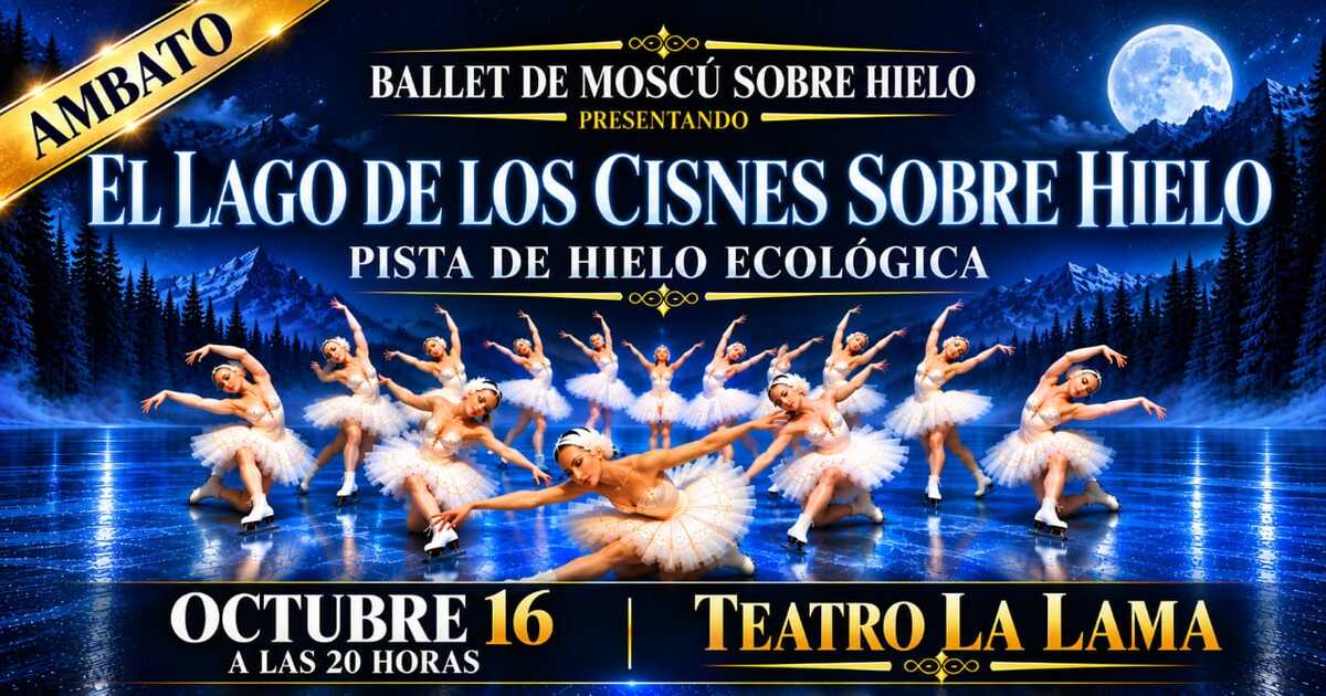 El Lago de los Cisnes Sobre Hielo Ecológico | Ambato