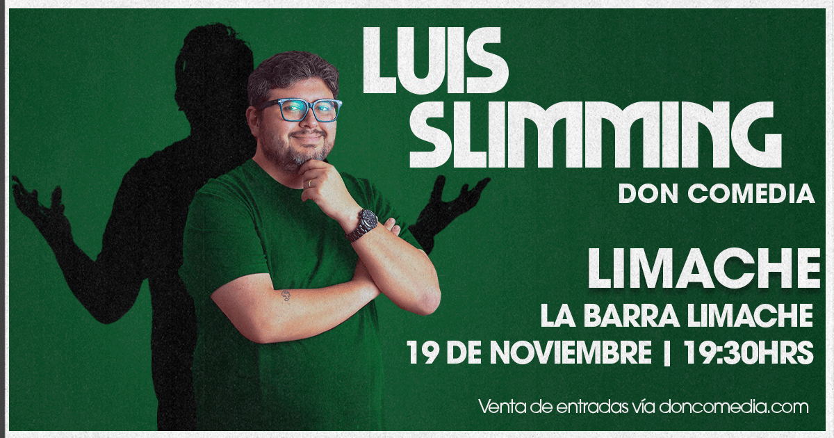Luis Slimming / Limache / La Barra Limache / 19 de Noviembre / 19:30 hrs