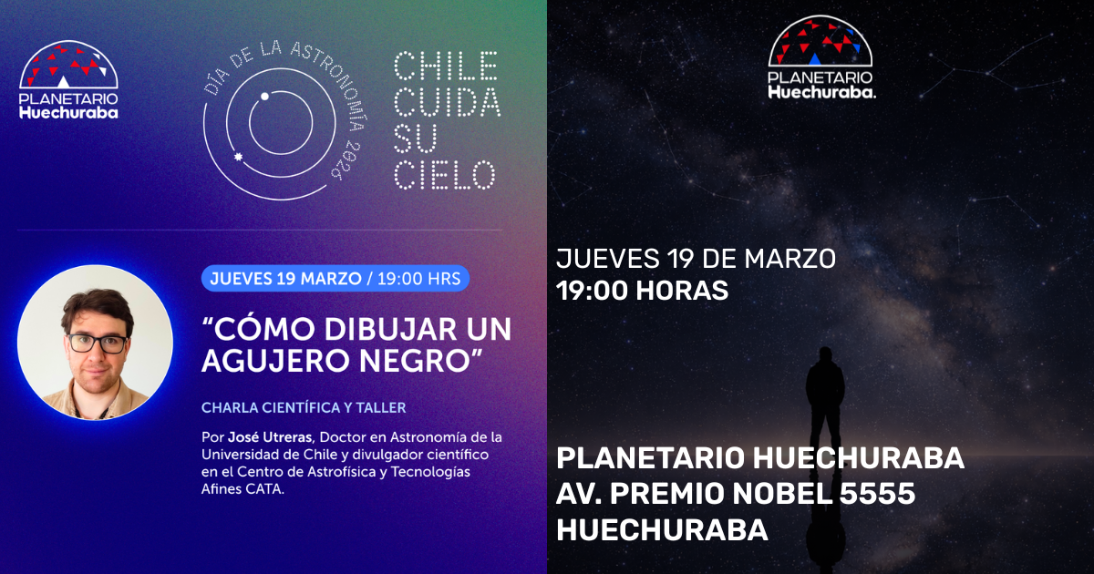 SEMANA DE LA  ASTRONOMÍA: CÓMO DIBUJAR UN AGUJERO NEGRO