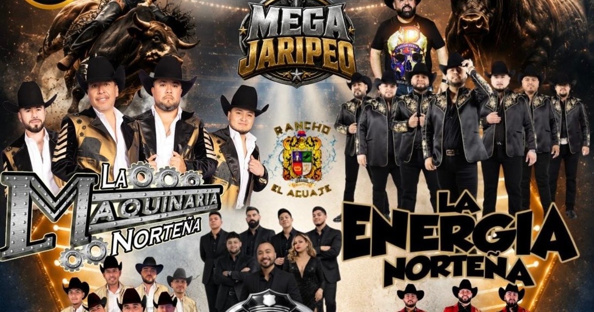 MEGA JARIPEO-La Maquinaria Nortena-La Energia Nortena-Puro Norte-Conjunto Revelacion-Benedicto Sierra-Los 3 Oros-Tres del Bajio-Nueva Area-Ekipo Inicial-Rifle Colorado