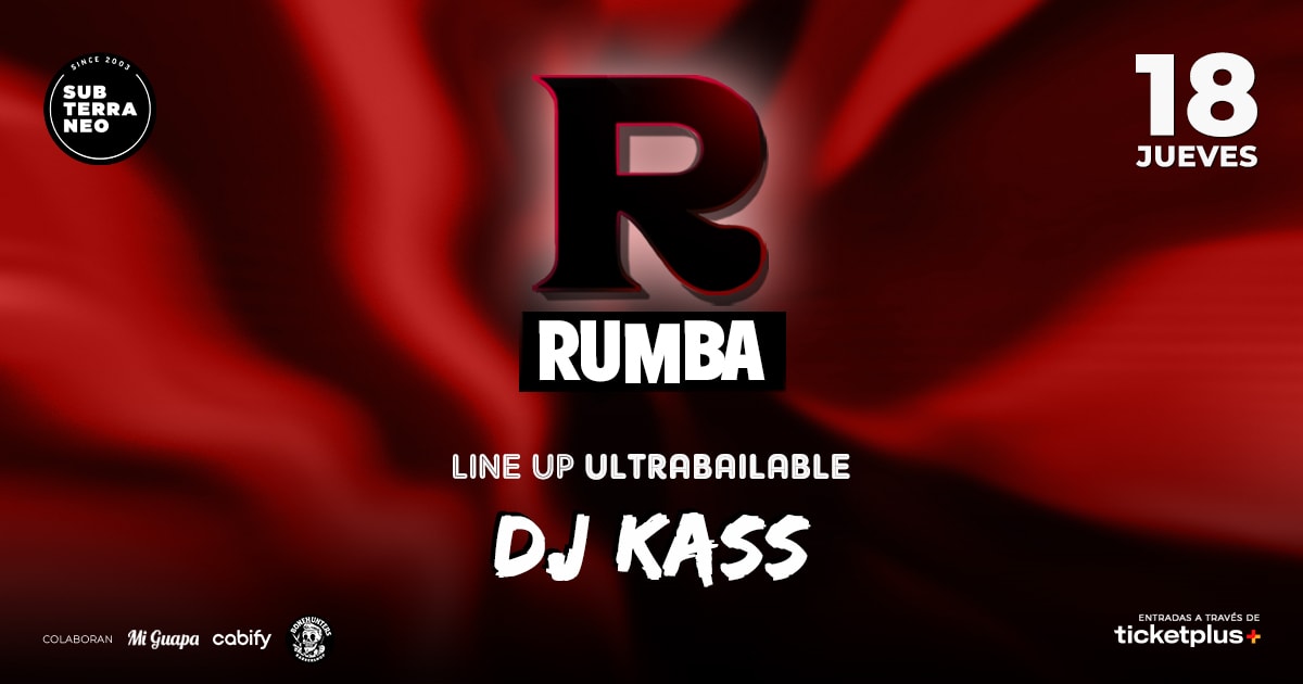 RUMBA Full Ultrabailable ★ JUEVES 18 DICIEMBRE ★ Club Subterráneo (+21M & +23H)