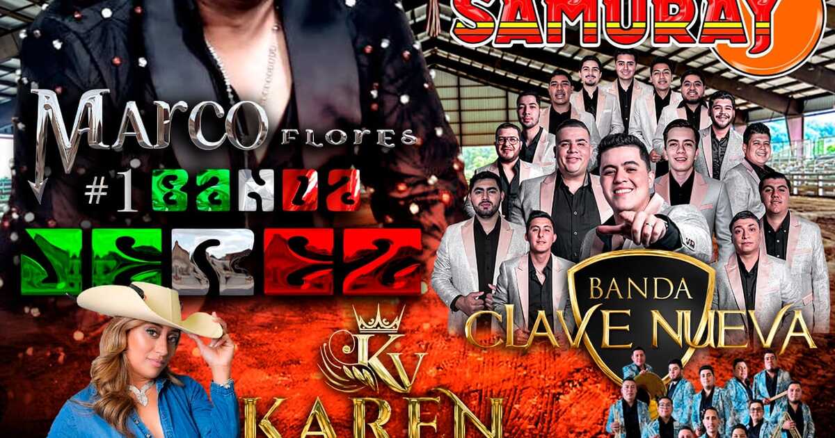 Marco Flores Y La Jerez-Banda Clave Nueva-Banda 828-Great Smokey Mountain Event Center-Waynesville NC