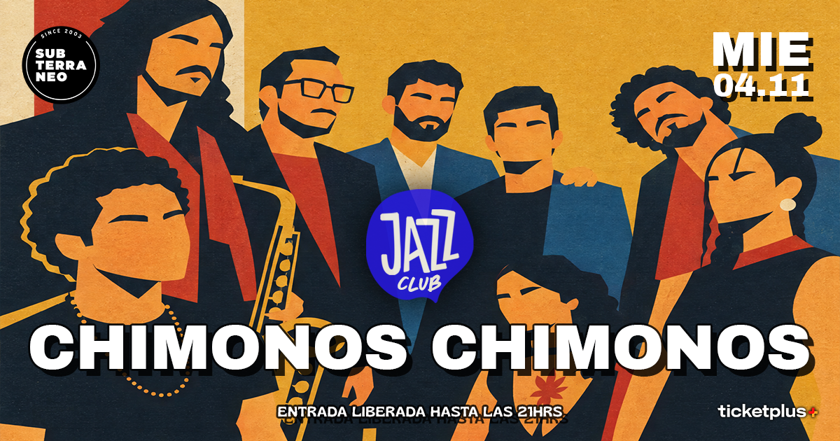 JAZZ CLUB 🎵 MIÉRCOLES 04 NOVIEMBRE ★ Club Subterráneo