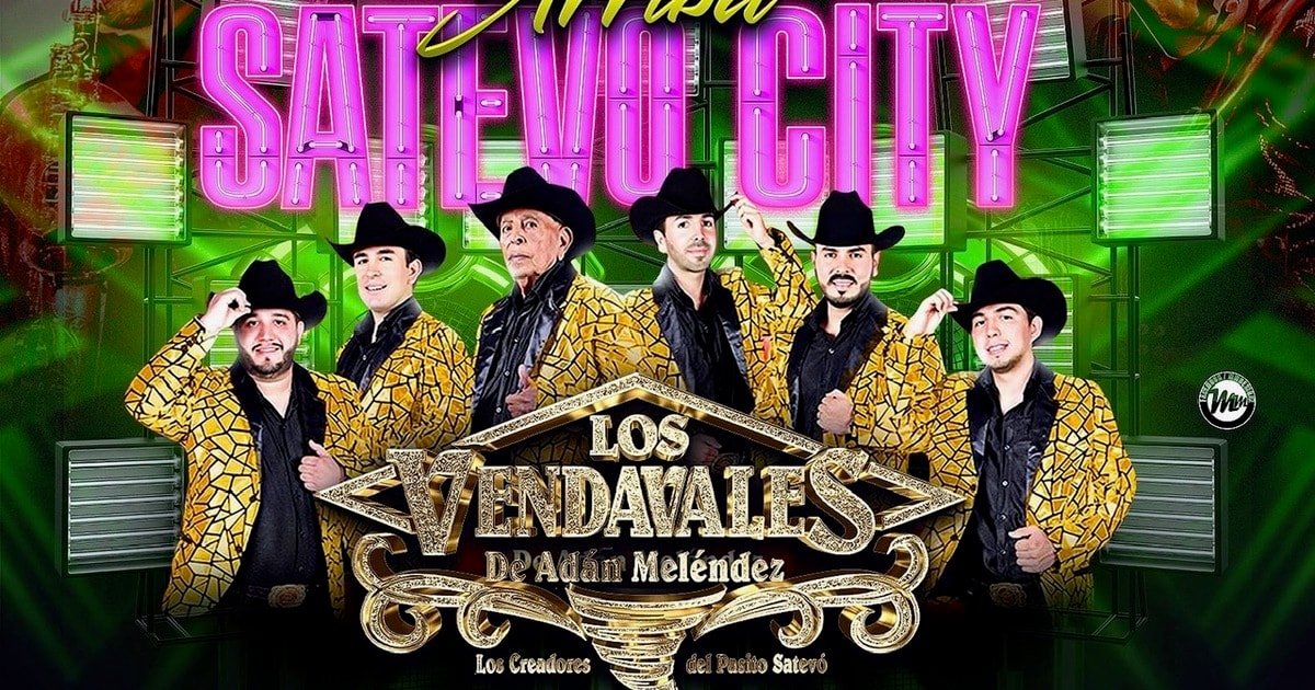 Los Vendavales de Adan Melendez-Arriba Statevo City-La Fiesta