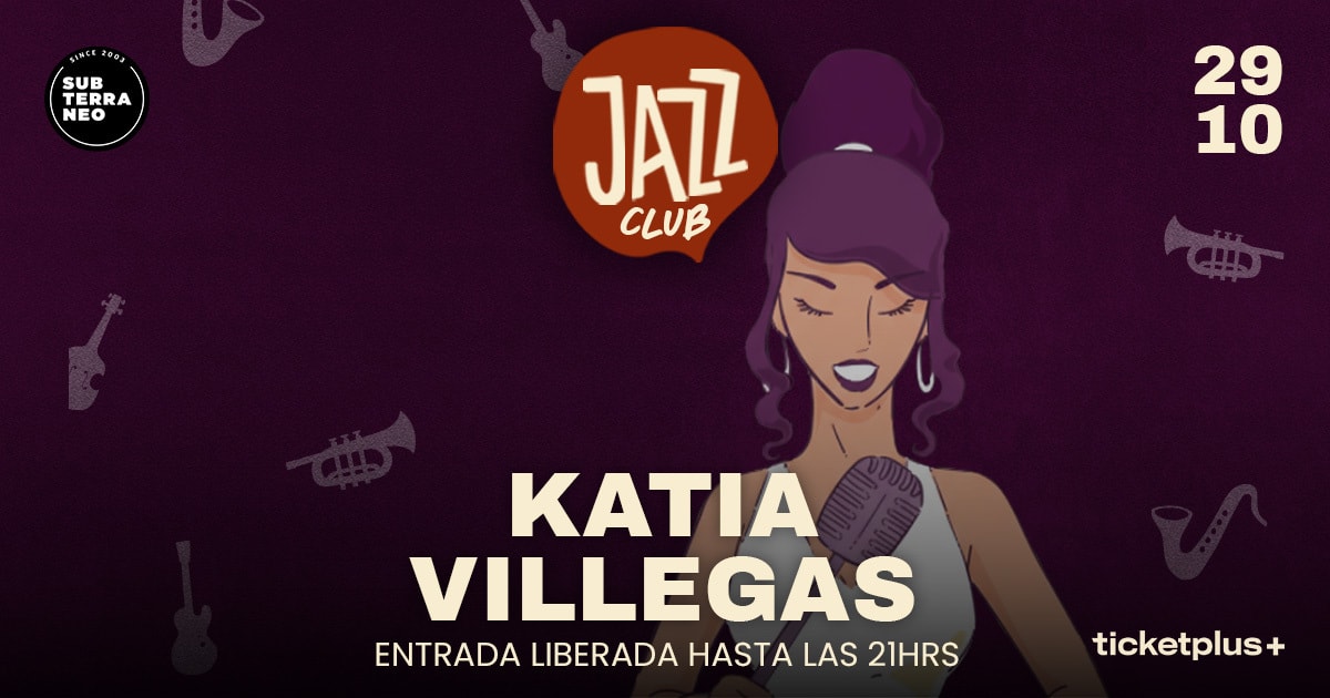 JAZZ CLUB 🎵 MIÉRCOLES 29 OCTUBRE ★ Club Subterráneo 