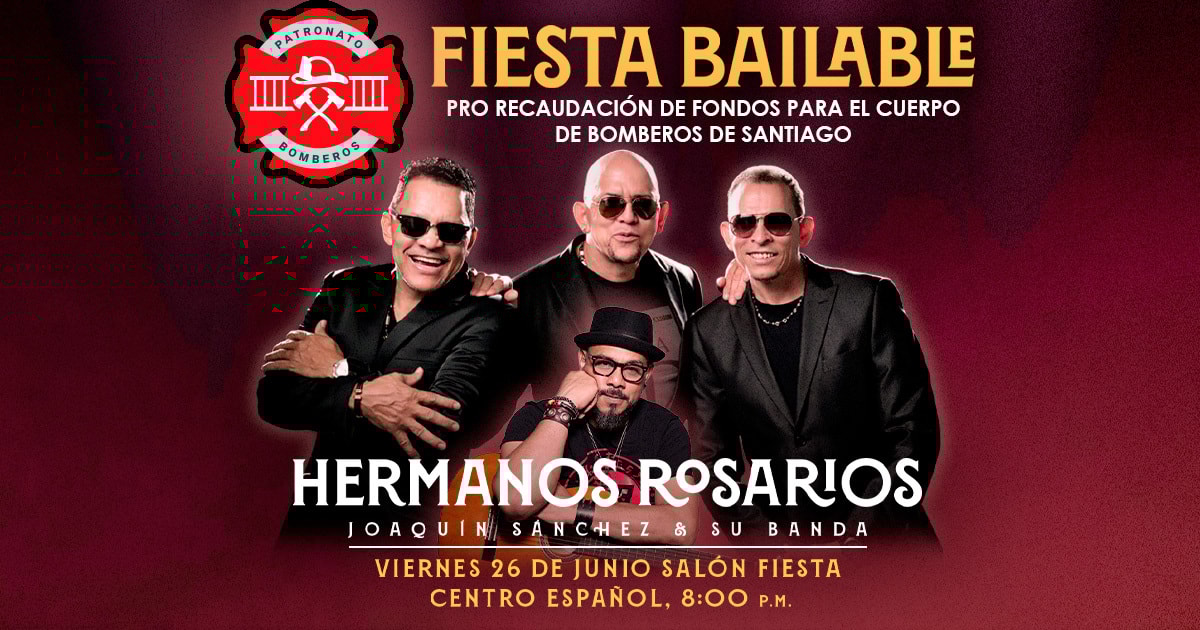 Los hermanos Rosario y Joaquín Sánchez Fiesta Bomberos