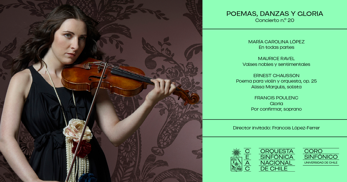 Concierto N°20 • Poemas, Danzas y Gloria