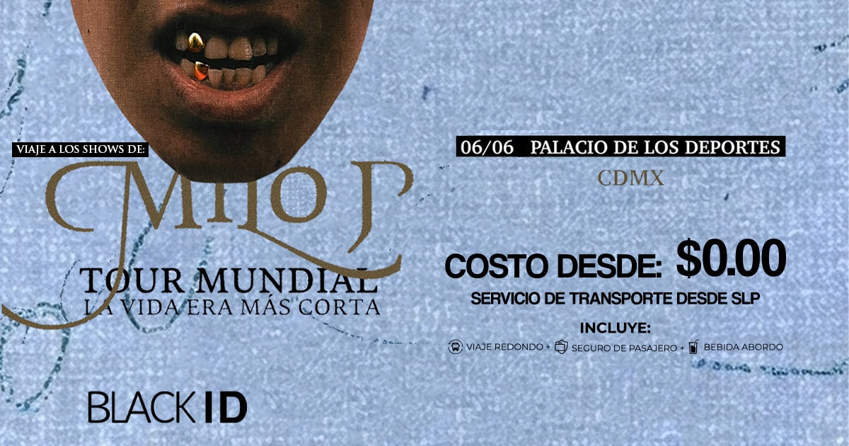 Viaje al show de Milo J en CDMX