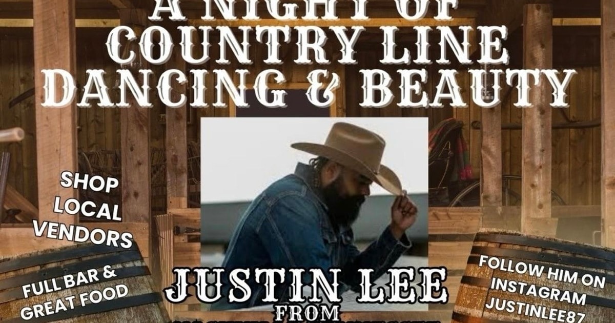 Justin Lee-A Night Of Country Line Dancing & Beauty