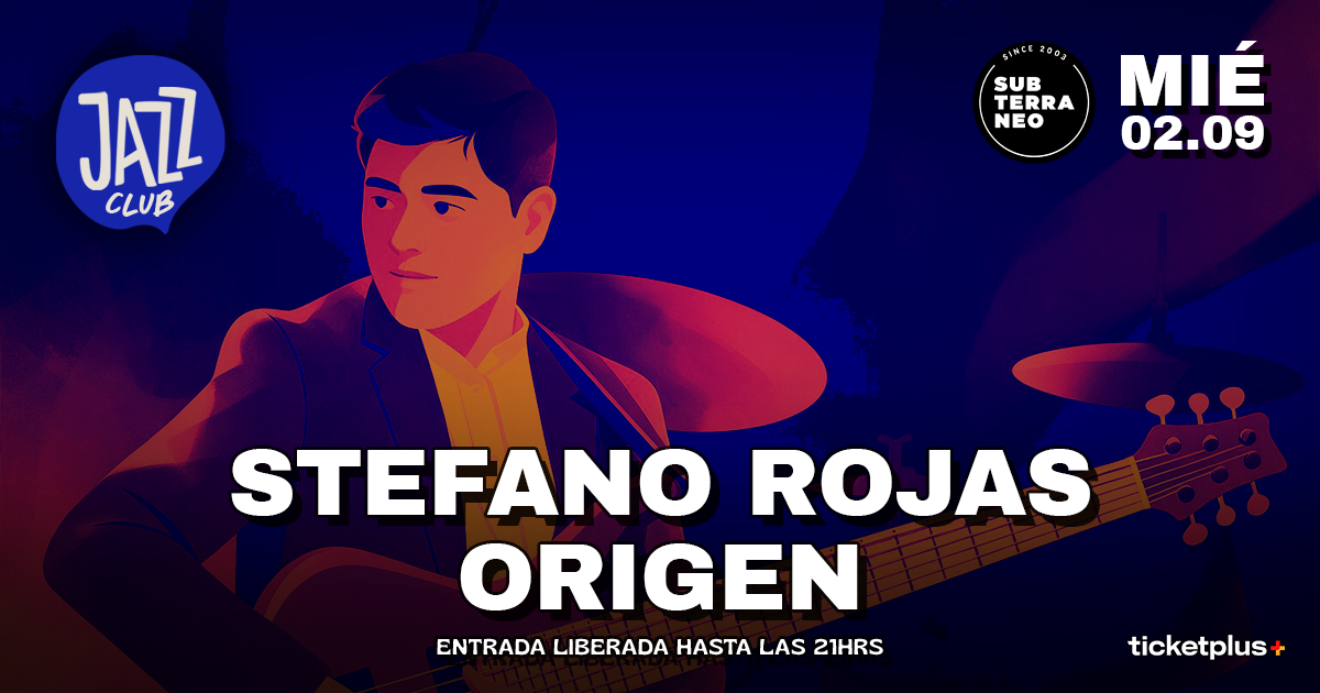 JAZZ CLUB 🎵 MIÉRCOLES 02 SEPTIEMBRE ★ Club Subterráneo