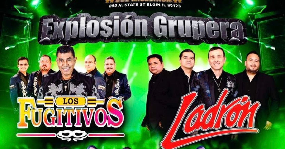 Los Fugitivos-Ladron-Los Mismos-Los Bondadosos-Los Dinnos-Estrellas del Millenium