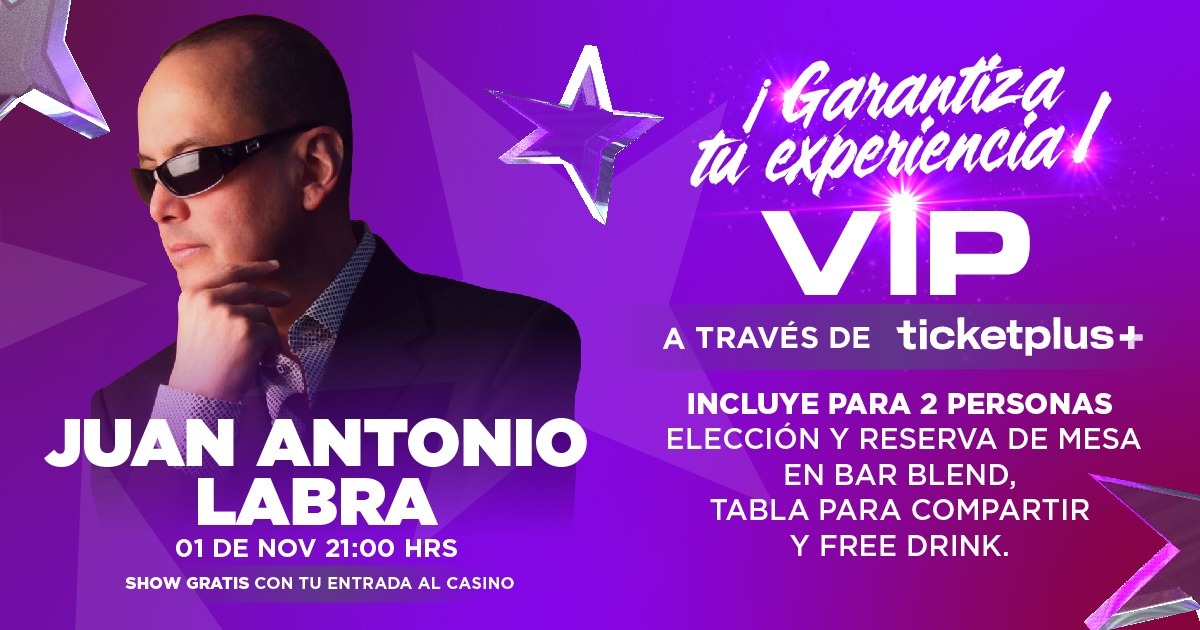 JUAN ANTONIO LABRA - ENJOY SANTIAGO