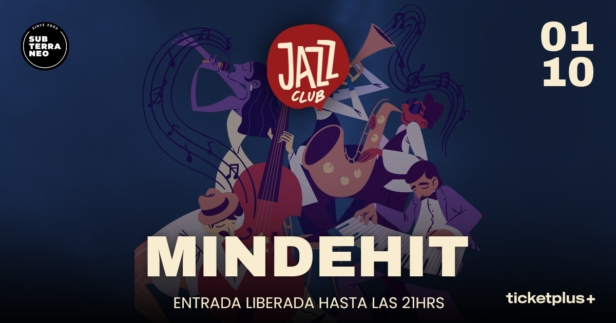 JAZZ CLUB 🎵 MIÉRCOLES 01 OCTUBRE ★ Club Subterráneo 