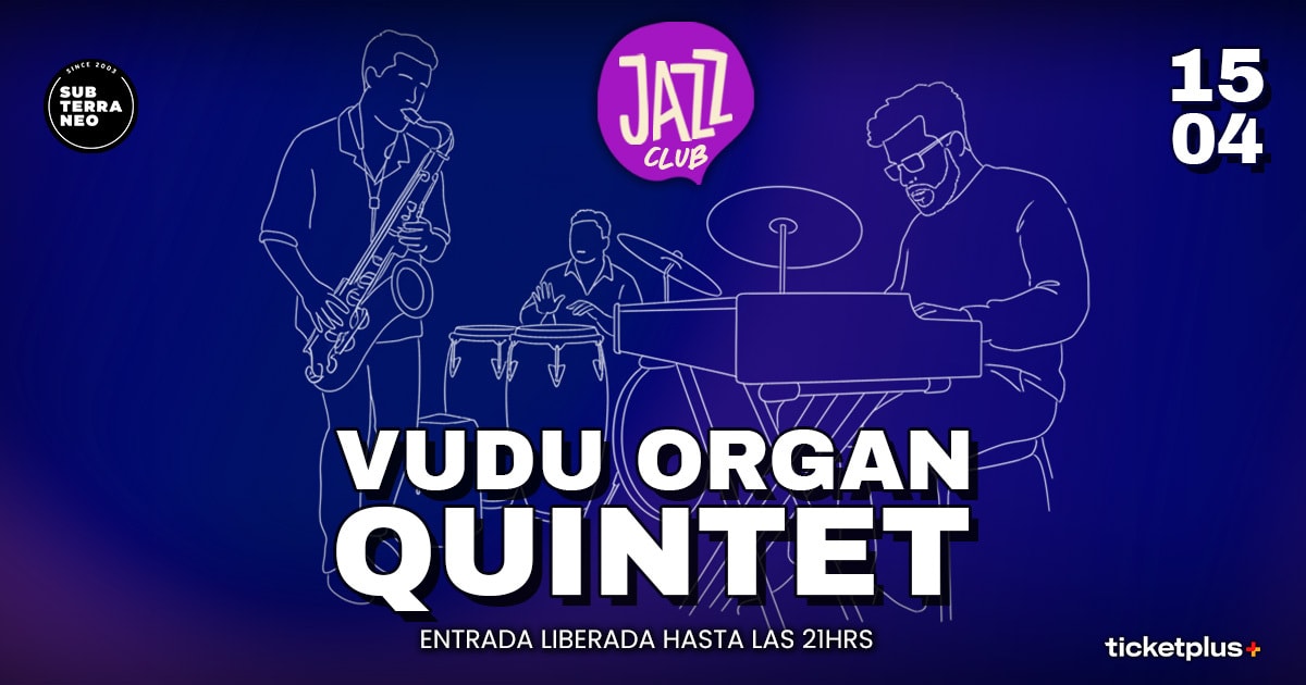 JAZZ CLUB 🎵 MIÉRCOLES 15 ABRIL ★ Club Subterráneo 