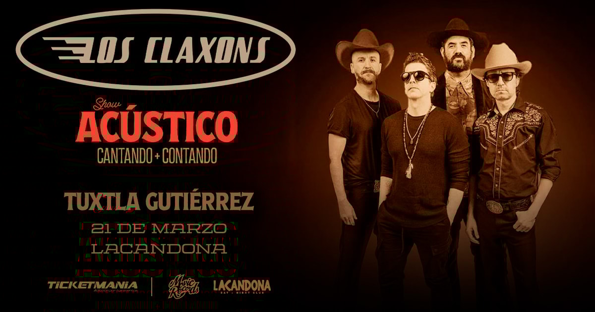 Los Claxons en Tuxtla Gutiérrez
