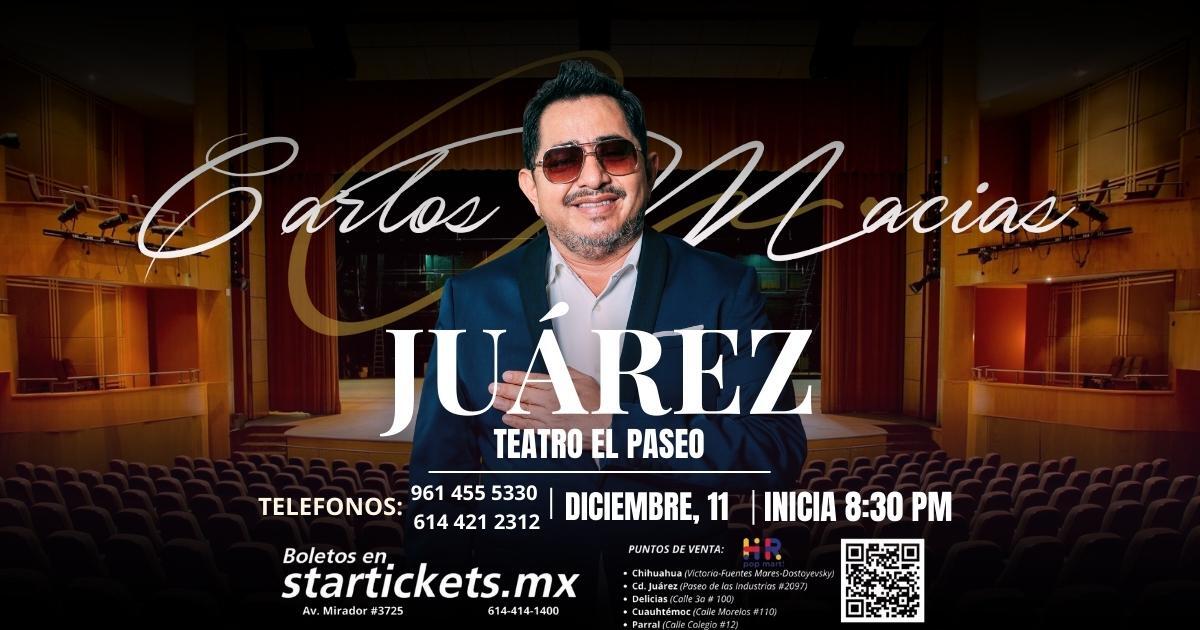 JRZ - CARLOS MACIAS EN CONCIERTO
