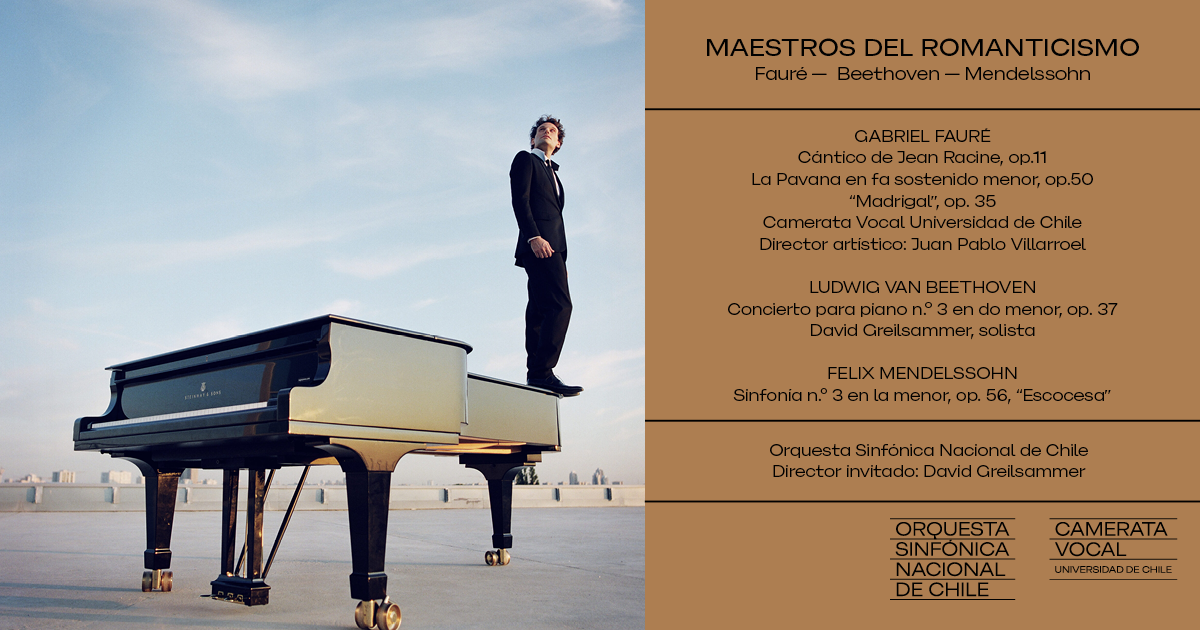  Concierto "Maestros del Romanticismo"