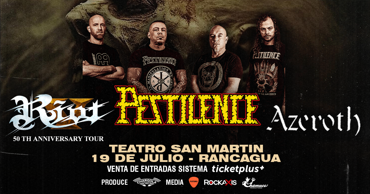 Pestilence y Riot - Rancagua