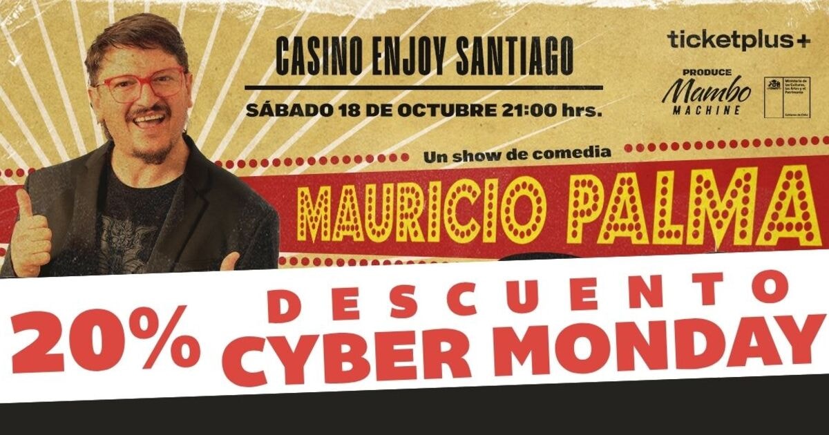  MAURICIO PALMA EN PERSONA "VIOLENTO PARRA Y SU BANDA UNPLUGGED" en Enjoy Santiago