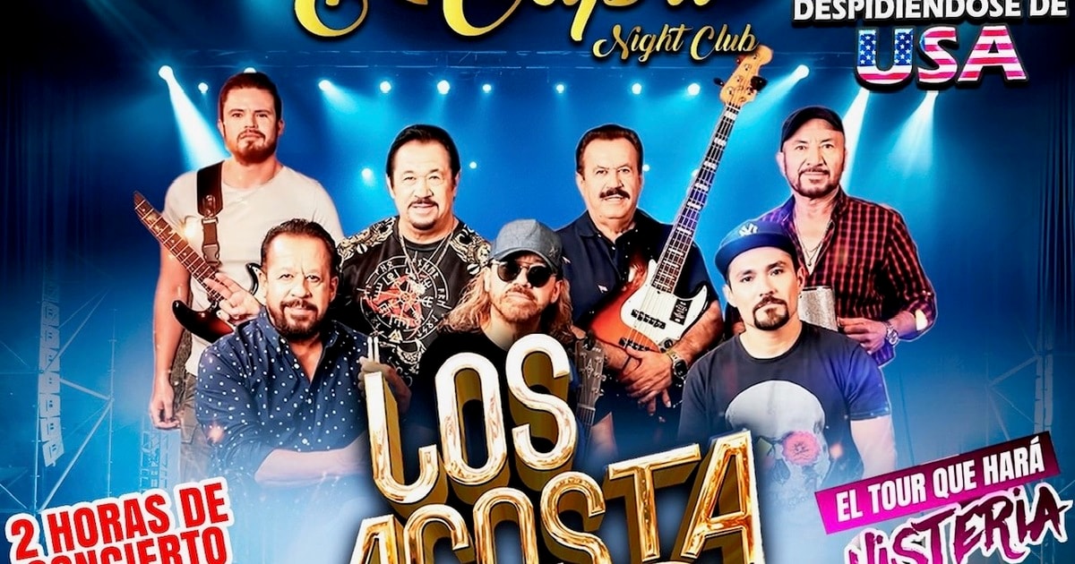 Los Acosta-Romance-El Flamante Acapulco-El Tour Histeria