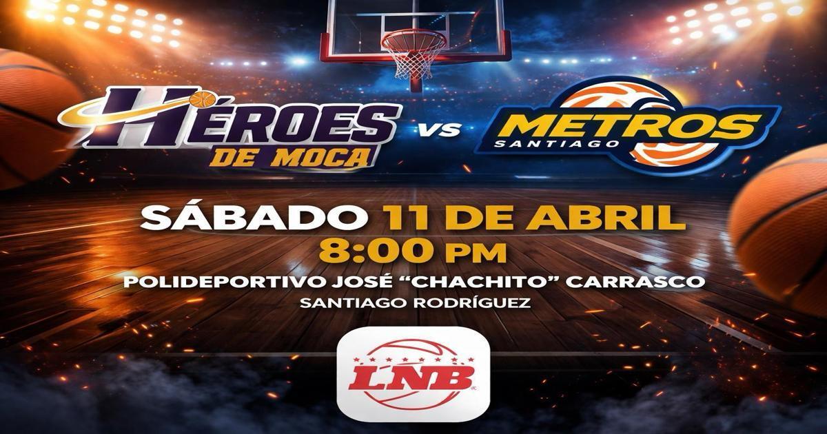 HEROES DE MOCA VS METROS DE SANTIAGO 