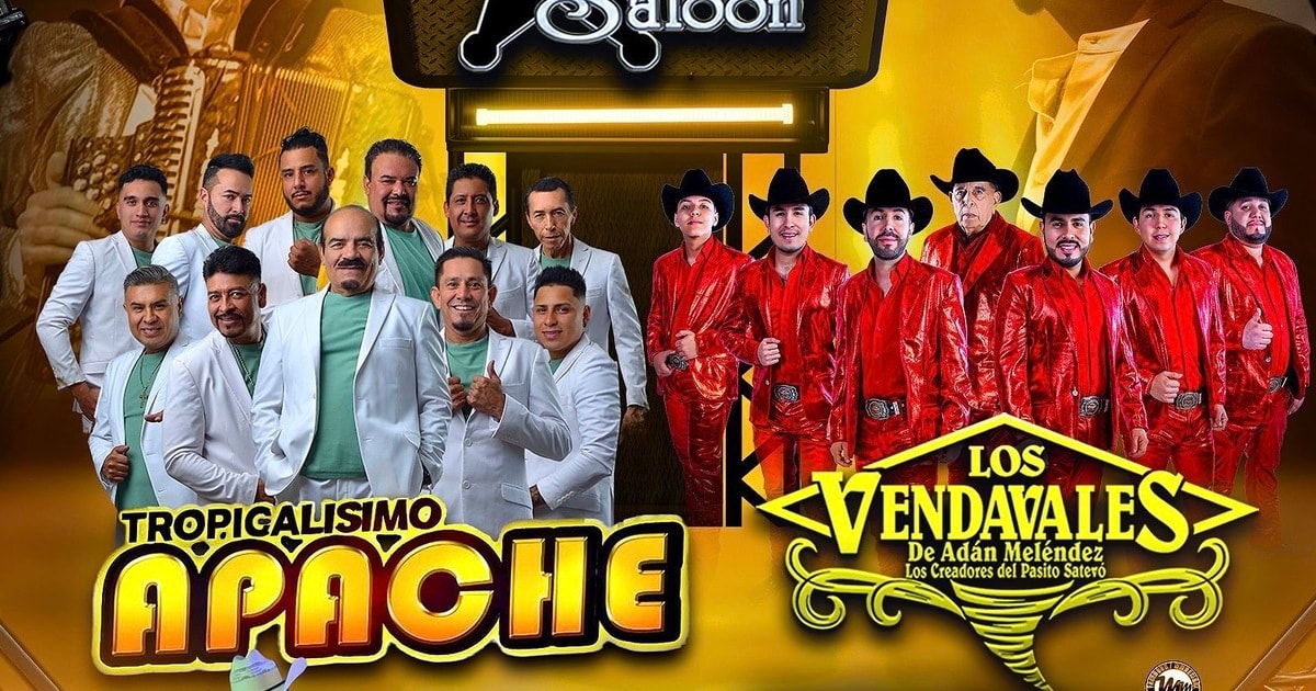 Tropicalisimo Apache-Los Vendavales de Adan Melendes-Grupo Primera-Silver Salon 