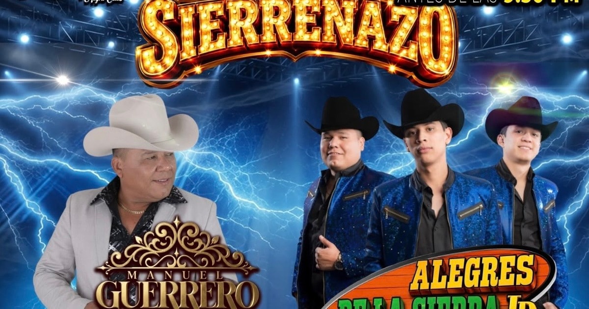 El Sierrenazo-Manuel Guerrero-Los Alegres de la Sierra Jr-Impresionantes de Sinaloa-Los De La Letra