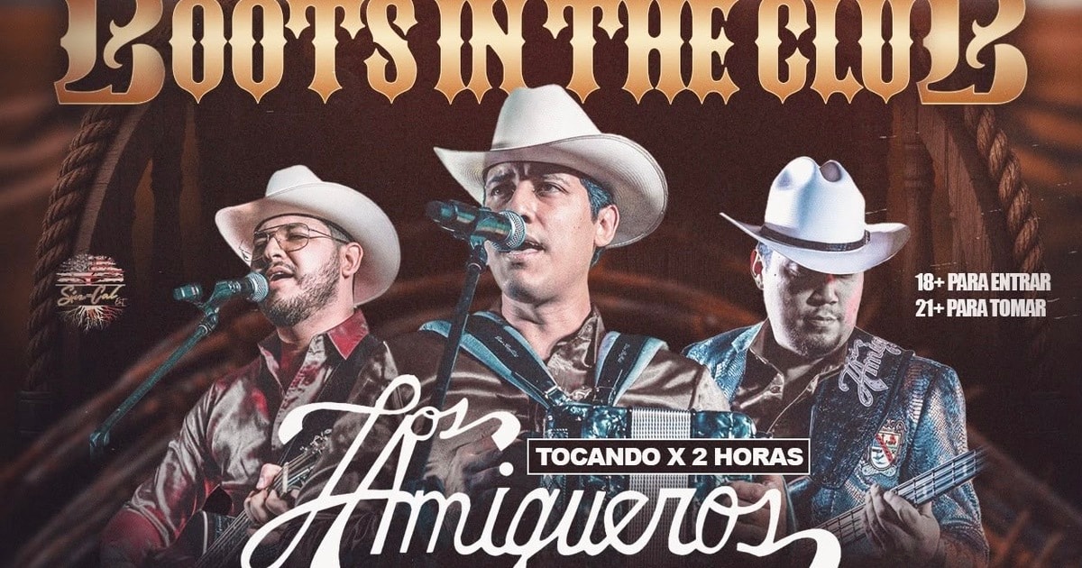Los Amigueros de la Sierra-Grupo Imperial-Los Treboles de Culiacan-Boots in the Club