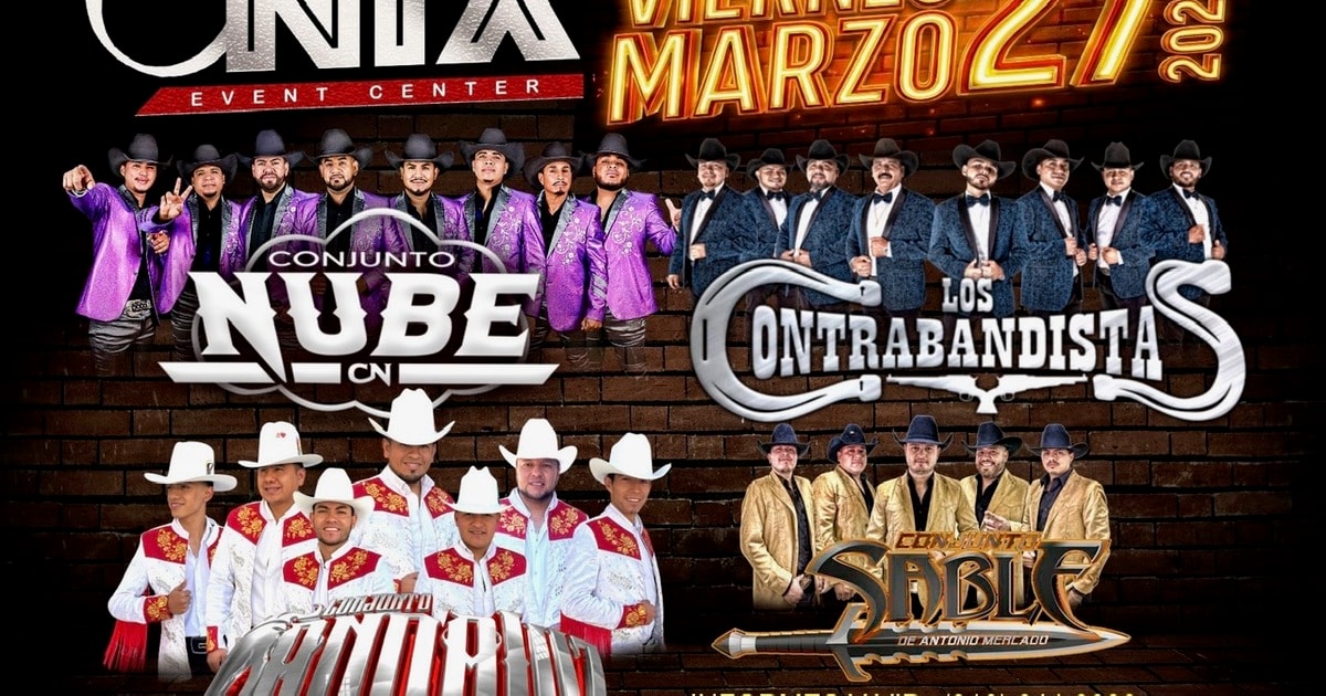 Conjunto Nube-Los Contrabandistas-Conjunto Andaluz-Conjunto Sable-ONYX