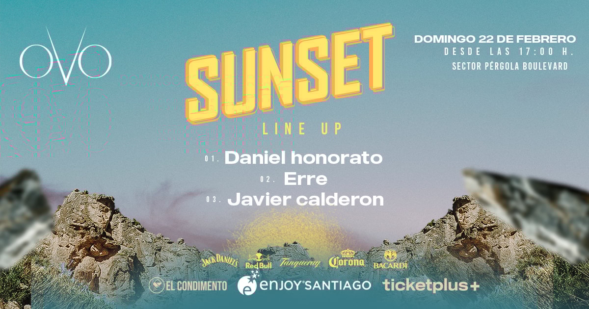 SUNSET - Domingo 22 feb