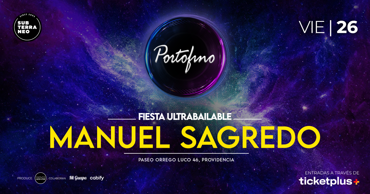 PORTOFINO Full ultrabailable ★ VIERNES 26 JUNIO ★ Club Subterráneo (+23)