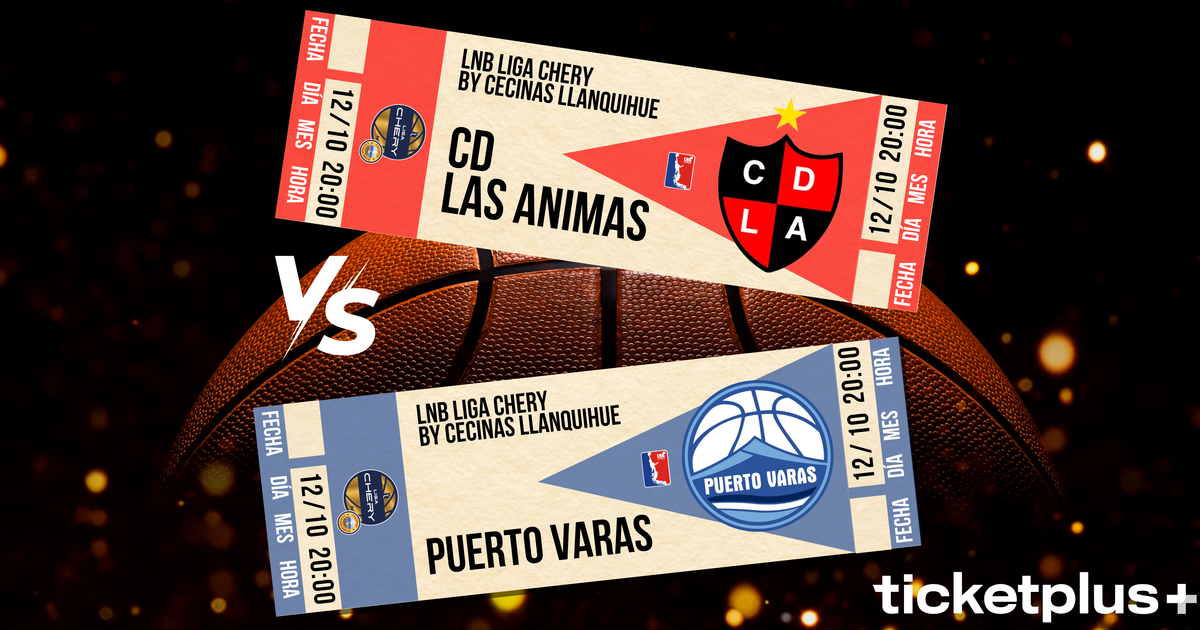 CD Las Animas vs Puerto Varas /  LNB / Liga Chery By Cecinas Llanquihue