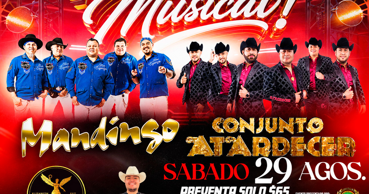 Agarron Musical-Mandingo-Conjunto Atardecer-El Center Event Center-Elizabeth City NC