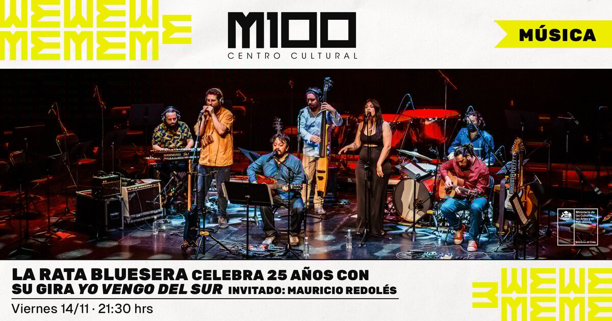 La Rata Bluesera 25 años: Yo vengo del sur