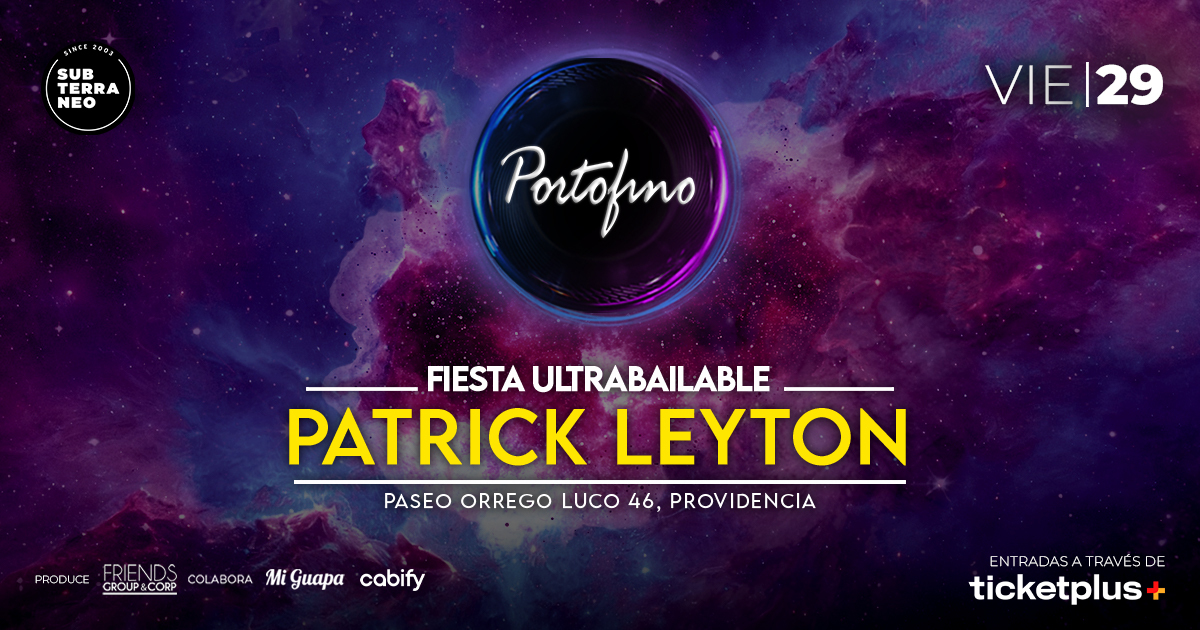 PORTOFINO Full ultrabailable ★ VIERNES 29 AGOSTO ★ Club Subterráneo (+23)