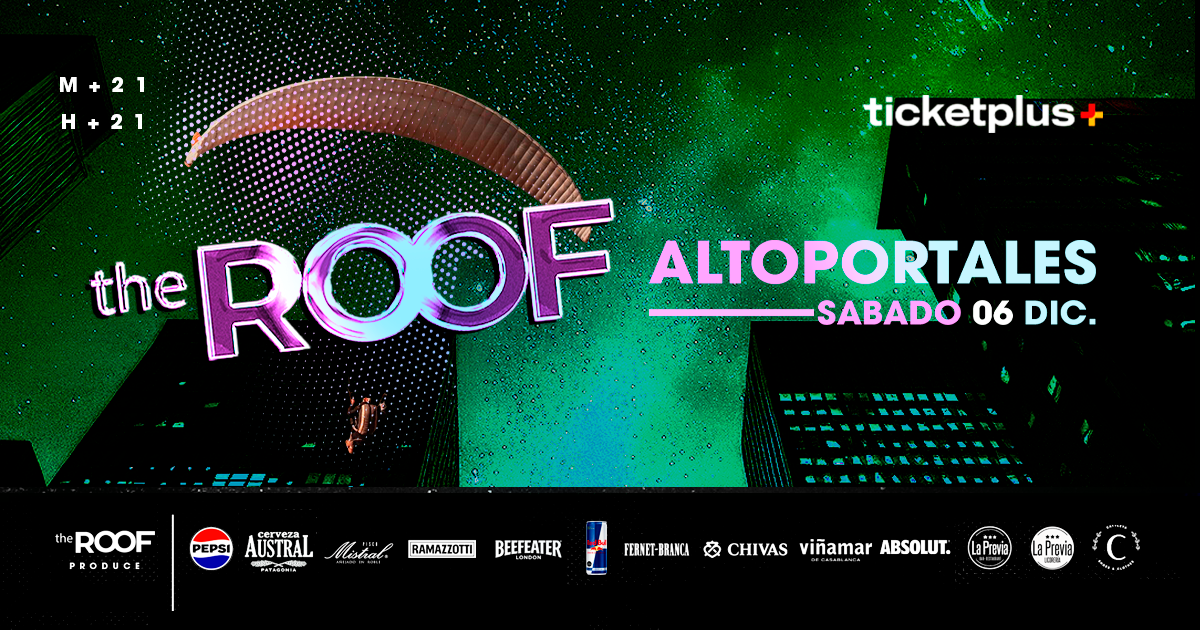 THE ROOF | SÁBADO 06 DICIEMBRE