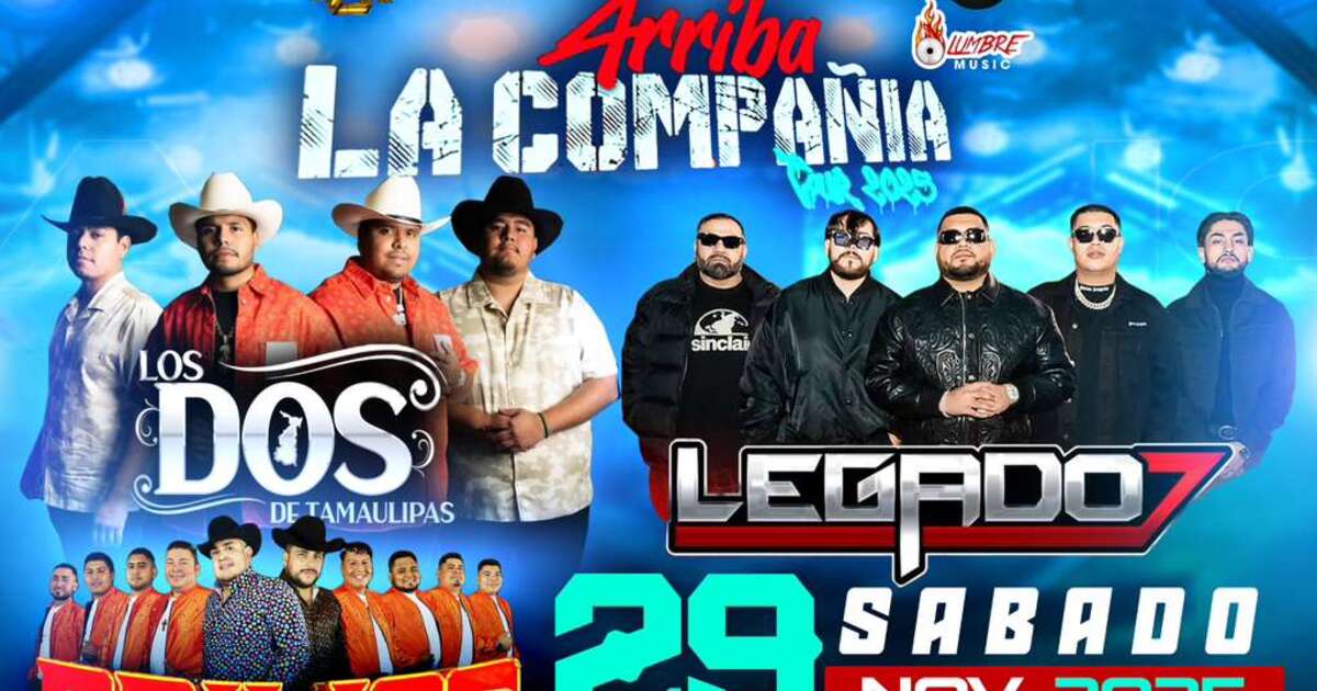 Los Dos de Tamaulipas-Legado 7-Primos de Tierra Caliente-Arriba La Compania Tour 2025-The Ranch