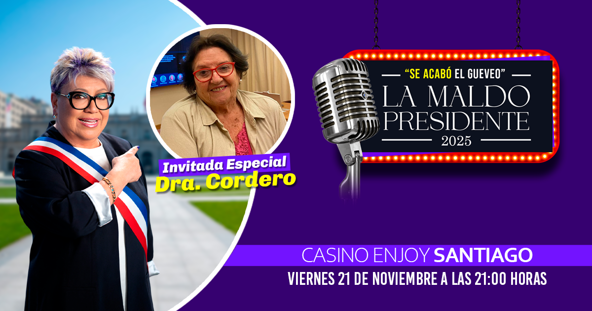 LA MALDO PRESIDENTE 2025 - ENJOY SANTIAGO