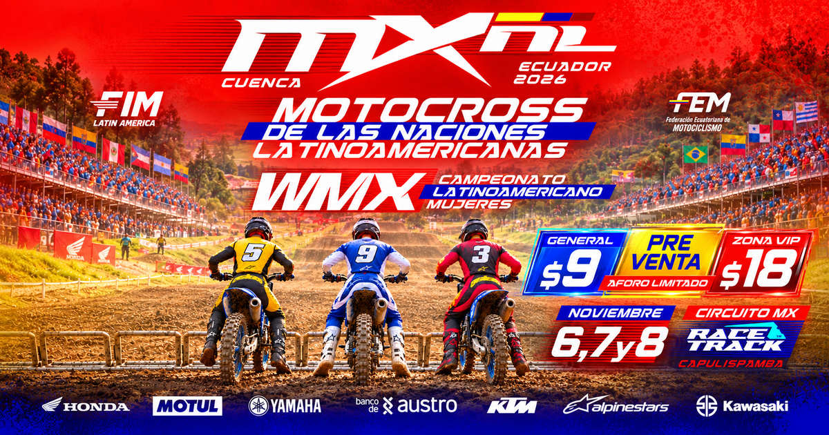 MOTOCROSS DE LAS NACIONES AMERICANAS - CUENCA