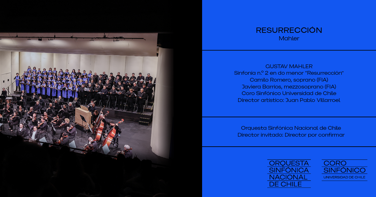  Concierto "Resurrección" / Mahler