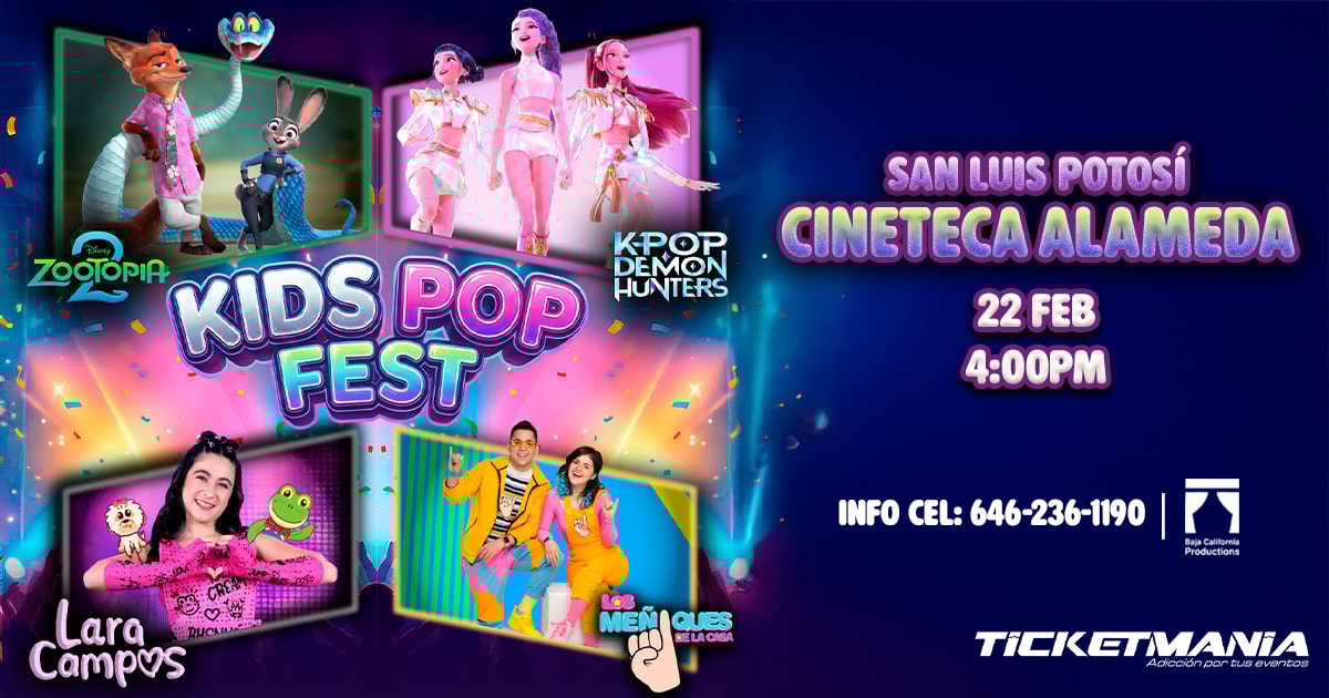 Kids Pop Fest en SLP