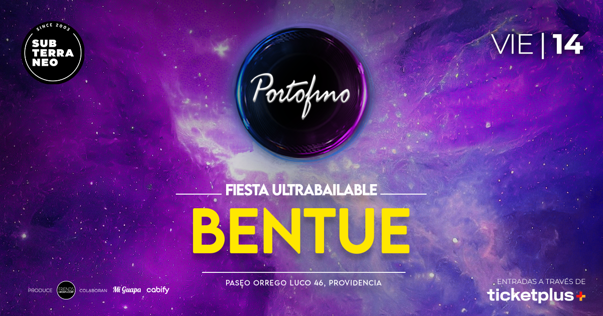 PORTOFINO Full ultrabailable ★ VIERNES 14 AGOSTO ★ Club Subterráneo (+23)