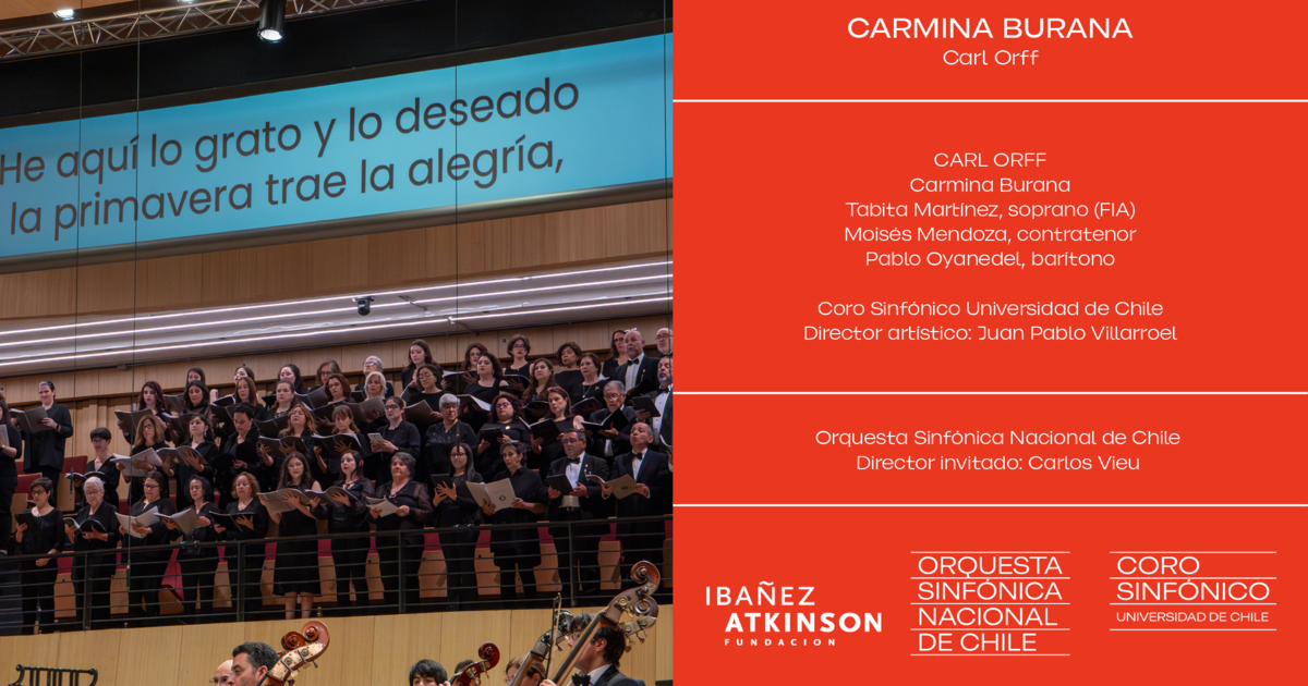Concierto "Carmina Burana"