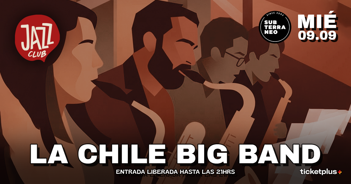 JAZZ CLUB 🎵 MIÉRCOLES 09 SEPTIEMBRE ★ Club Subterráneo
