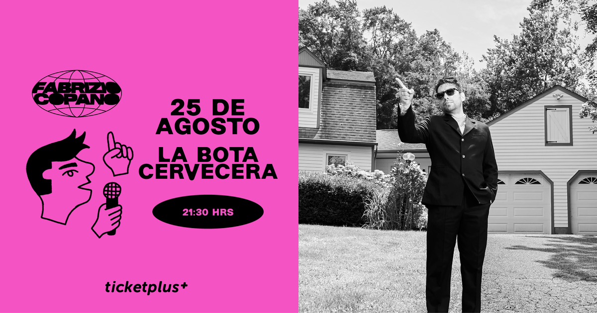 FABRIZIO COPANO / VALDIVIA / LA BOTA CERVECERA / 25 DE AGOSTO 21:30 HRS