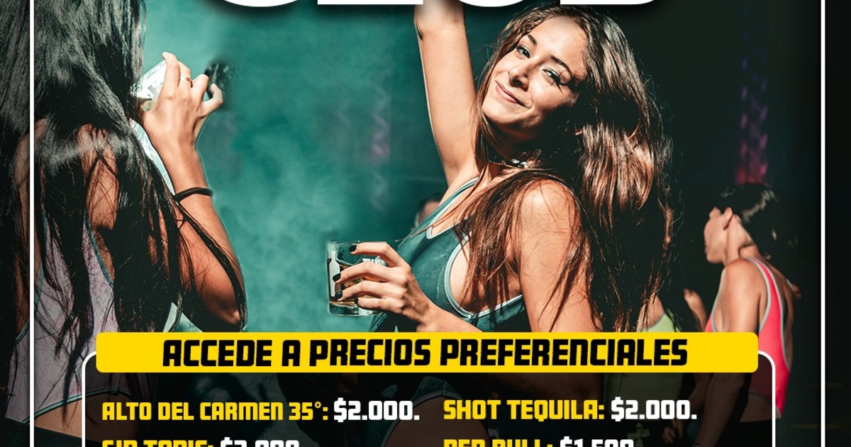 JUEVES 11 DICIEMBRE🔥JUEVES DE CLUB O2‼️ 🥃PRECIOS PREFERENCIALES 🍻🍹PARA MIEMBROS DEL CLUB 💎EMBAJADORES FRIENDS💎  INGRESO CON QR STOP 00 AM ⚠️NOS RESERVAMOS EL DERECHO DE ADMISION⚠️ 🚹🚺+18 AÑOS