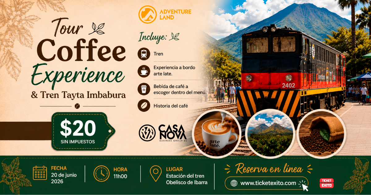 Tour Coffee Experience & Tren Tayta Imbabura