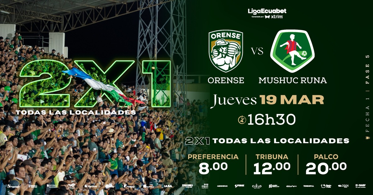 Orense SC vs Mushuc Runa